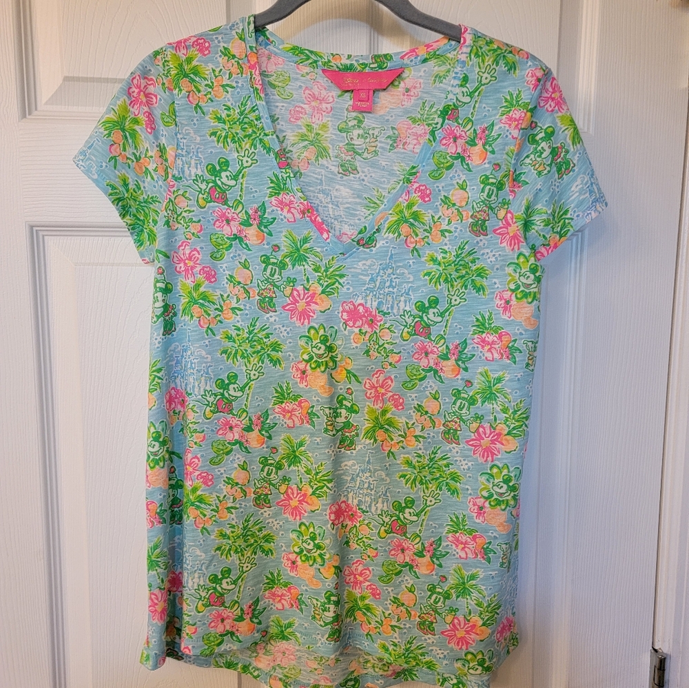 Lily Pultizer Disney T-shirt